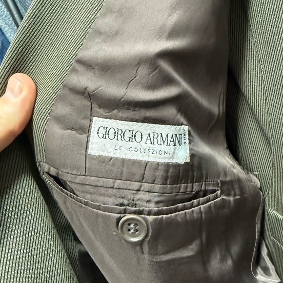 Vintage Green Giorgio Armani Collezioni 3PC Suit - Picture 3 of 5